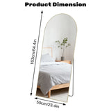 Rectangle Full Length Mirror, Full Body Standing Mirror Floor Mirrors
